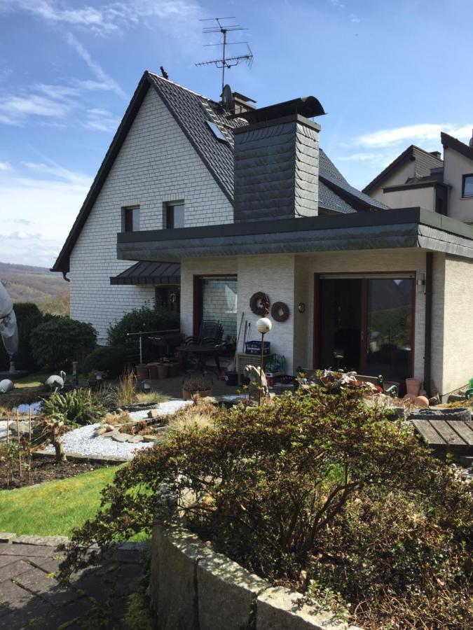 Ferienwohnung Am Waldrand Mit Dachterrasse Wetter  Exteriör bild