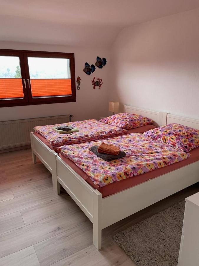 Ferienwohnung Am Waldrand Mit Dachterrasse Wetter  Exteriör bild