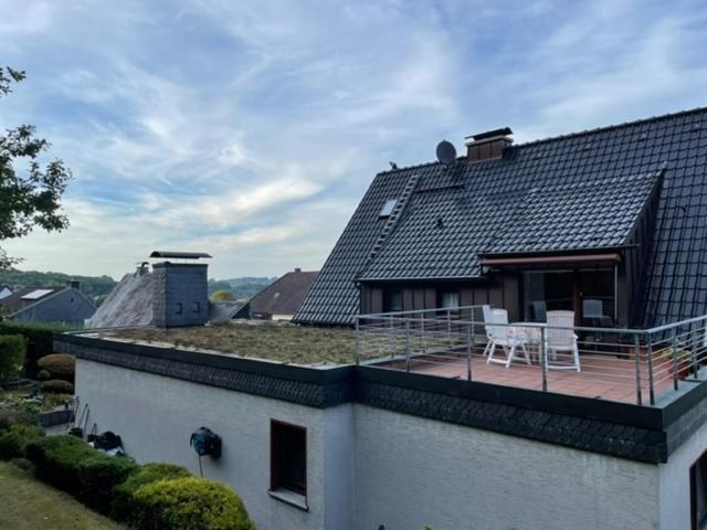 Ferienwohnung Am Waldrand Mit Dachterrasse Wetter  Exteriör bild